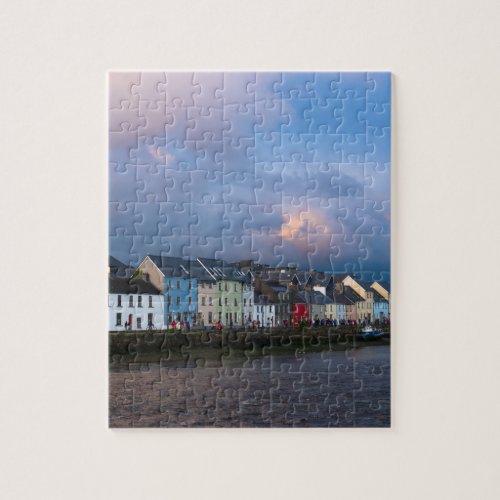 View from Claddagh of The Long Walk and Old Quays Jigsaw Puzzle