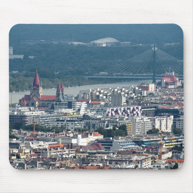 View from Cobenzl Mouse Pad (Front)