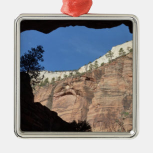 View from Devil's Staircase at Zion National Park Metal Ornament