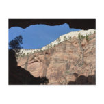 View from Devil's Staircase at Zion National Park Postcard