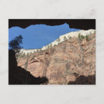 View from Devil's Staircase at Zion National Park Postcard