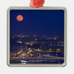 View from Fishermens Bastion next to Matyas Metal Ornament