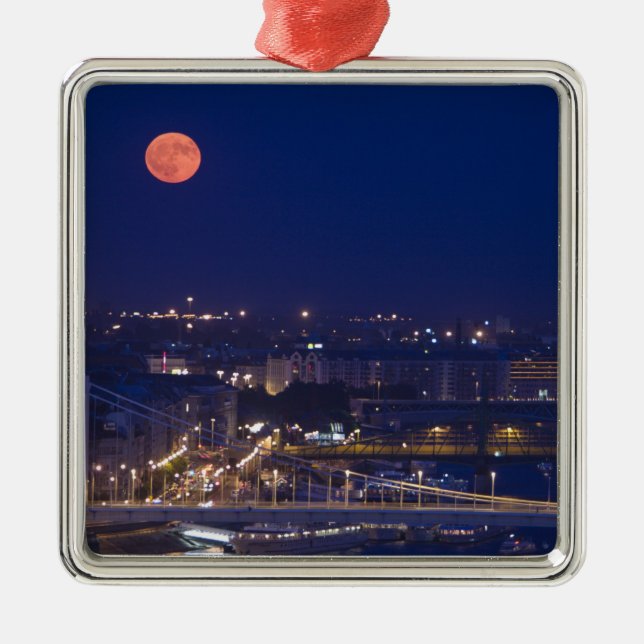 View from Fishermens Bastion next to Matyas Metal Ornament (Front)