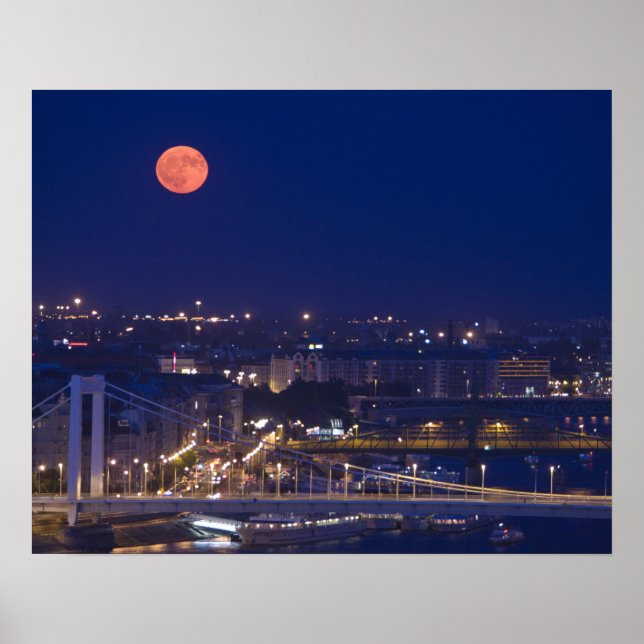 View from Fishermens Bastion next to Matyas Poster (Front)