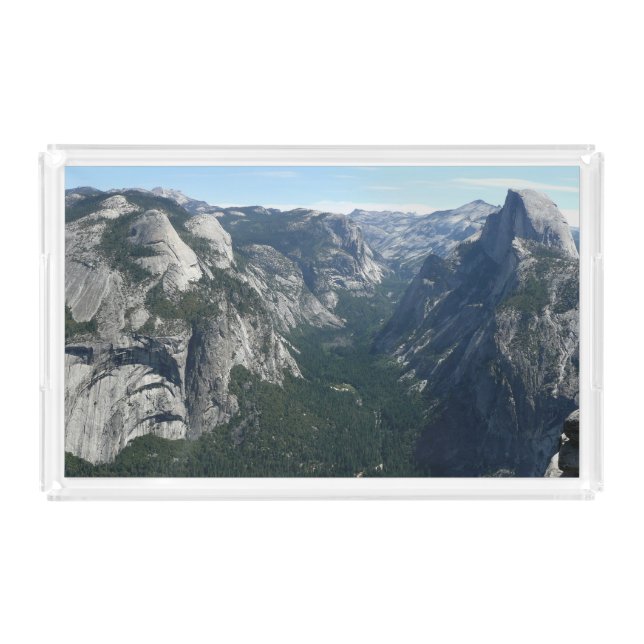 View from Glacier Point in Yosemite National Park Acrylic Tray (Front)