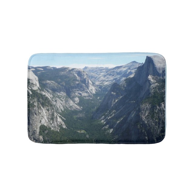View from Glacier Point in Yosemite National Park Bath Mat (Front)