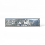 View from Glacier Point in Yosemite National Park Desk Name Plate