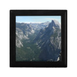 View from Glacier Point in Yosemite National Park Jewelry Box