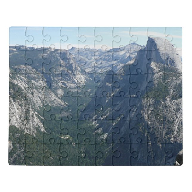 View from Glacier Point in Yosemite National Park Jigsaw Puzzle (Puzzle Horizontal)