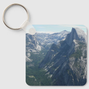 View from Glacier Point in Yosemite National Park Keychain