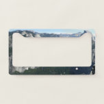 View from Glacier Point in Yosemite National Park License Plate Frame