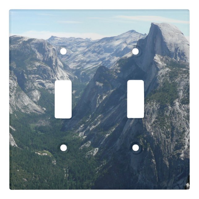 View from Glacier Point in Yosemite National Park Light Switch Cover (Front)