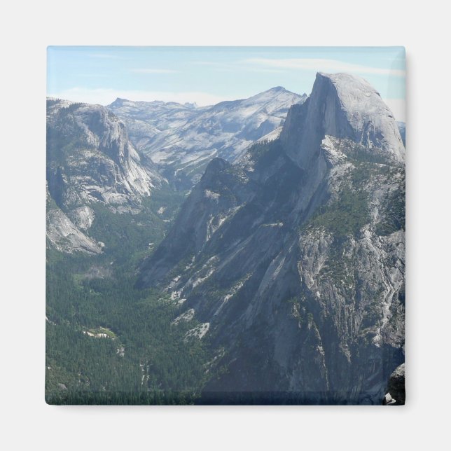 View from Glacier Point in Yosemite National Park Magnet (Front)