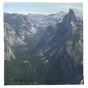 View From Glacier Point In Yosemite National Park Napkin by mlewallpapers at Zazzle