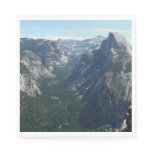 View from Glacier Point in Yosemite National Park Napkins