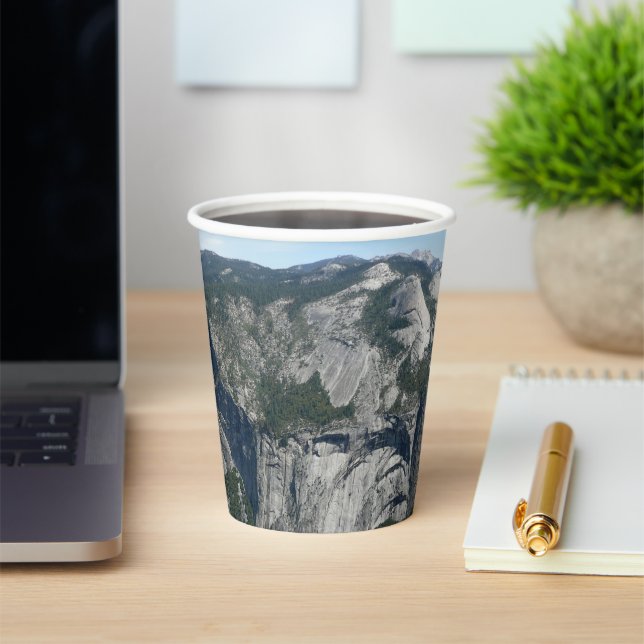 View from Glacier Point in Yosemite National Park Paper Cups (Insitu)