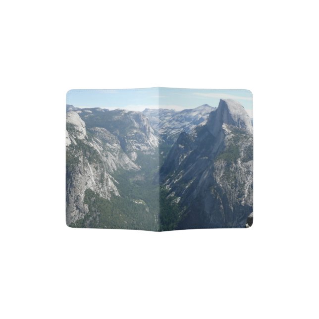 View from Glacier Point in Yosemite National Park Passport Holder (Opened)