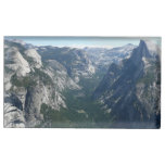 View from Glacier Point in Yosemite National Park Place Card Holder