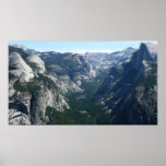 View from Glacier Point in Yosemite National Park Poster