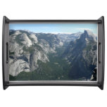 View from Glacier Point in Yosemite National Park Serving Tray