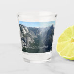 View from Glacier Point in Yosemite National Park Shot Glass