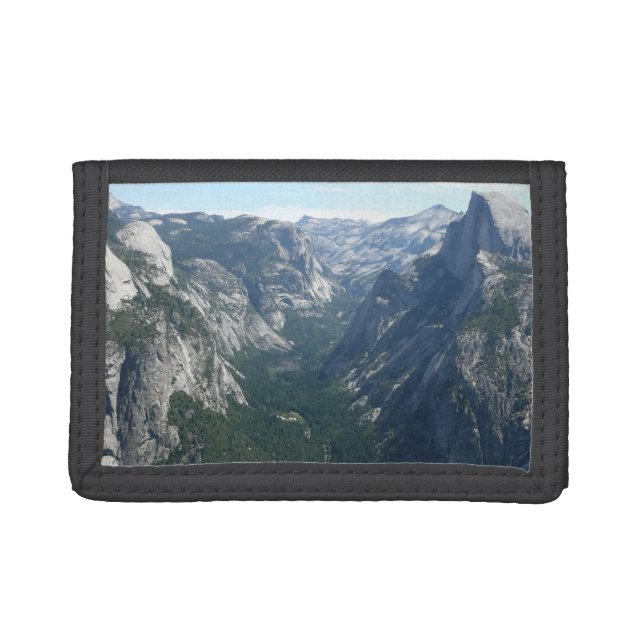 View from Glacier Point in Yosemite National Park Trifold Wallet (Front)