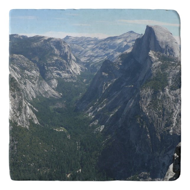 View from Glacier Point in Yosemite National Park Trivet (Front)