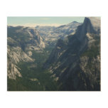 View from Glacier Point in Yosemite National Park Wood Wall Art