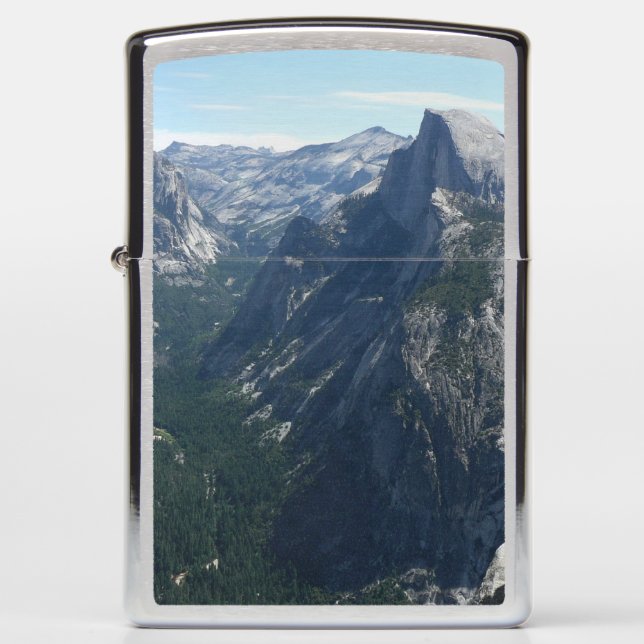 View from Glacier Point in Yosemite National Park Zippo Lighter (Front)