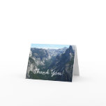 View from Glacier Point Thank You Card