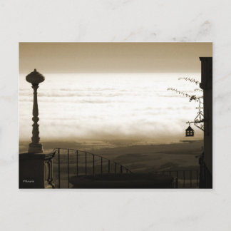 View from Hearst Castle Postcard