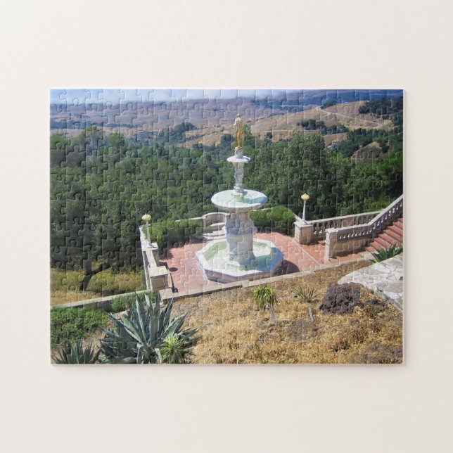 View from Hearst Castle, San Simeon, California Jigsaw Puzzle (Horizontal)