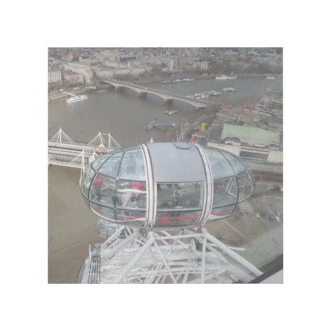 View from London Eye 12" x 12" Gallery Wrap (Front)