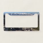 View from Mitchell Peak at Sequoia National Park License Plate Frame
