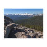 View from Mitchell Peak at Sequoia National Park Postcard