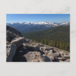 View from Mitchell Peak at Sequoia National Park Postcard
