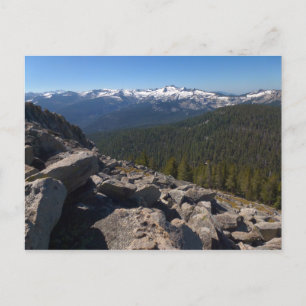 View from Mitchell Peak at Sequoia National Park Postcard