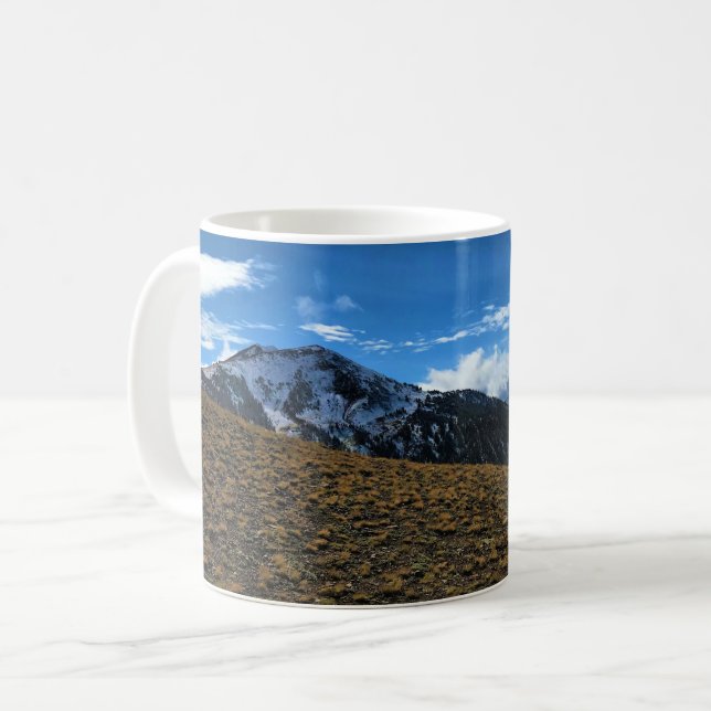 View from Mount Howard Summit, OR Coffee Mug (Front Left)
