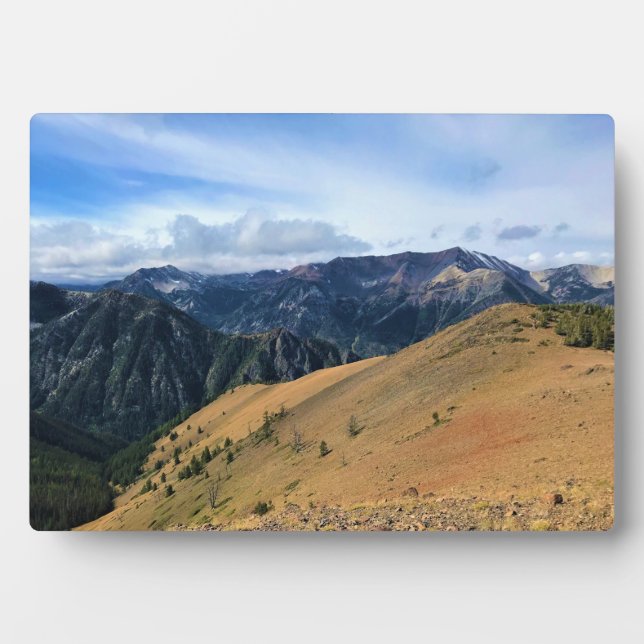View from Mount Howard Summit, OR Plaque (Front)