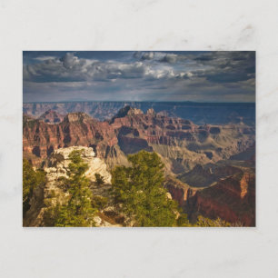 View from North Rim Visitor Center - Grand Postcard