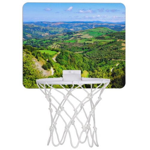 View from Pedrafita do Cebreiro Mini Basketball Hoop