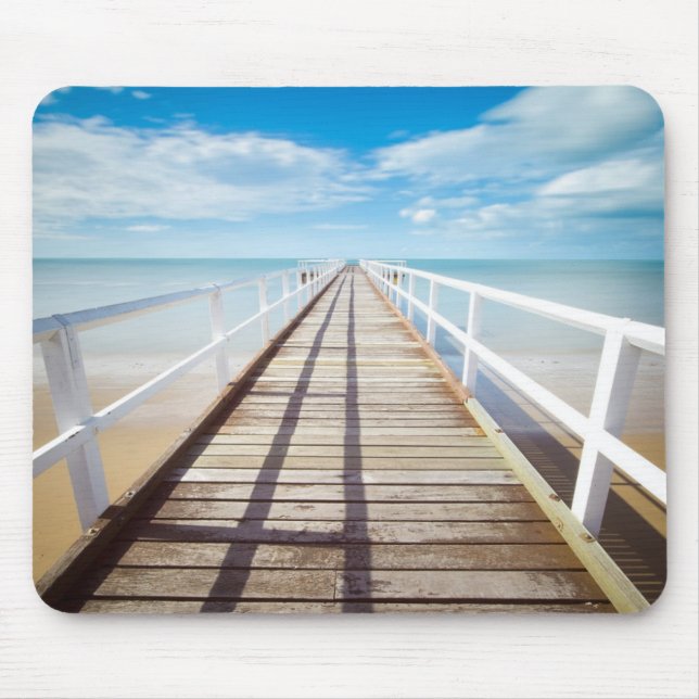 View from Pier over Sea Mouse Pad (Front)