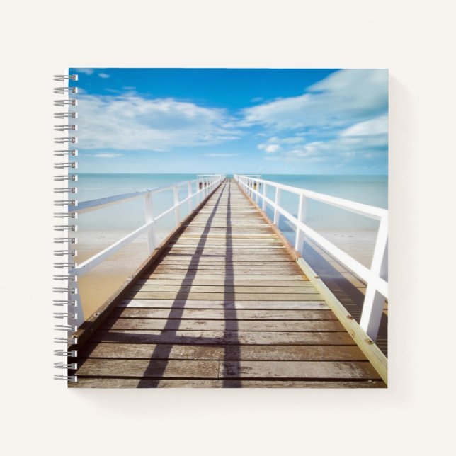 View from Pier over Sea Notebook (Front)