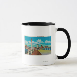 View From Rainbow Pier, Long Beach Mug