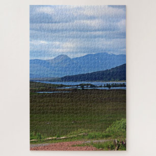 View From Rannoch Station, Scotland Jigsaw Puzzle
