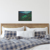 View from San Chirico, Italy Canvas Print (Insitu(Bedroom))