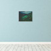 View from San Chirico, Italy Canvas Print (Insitu(Wood Floor))