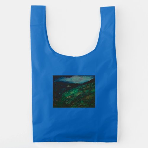 View from San Chirico Italy Reusable Bag