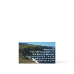 View from Santa Cruz Island in Channel Islands Business Card