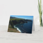 View from Santa Cruz Island in Channel Islands Card